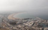 Widok z kazby na Agadir