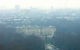 Pałac Buckingham, widok z London Eye