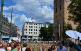 Plac przed Katedrą w Oslo po 22 lipca 2011