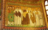Fragment mozaiki z Bazyliki św. Witalisa